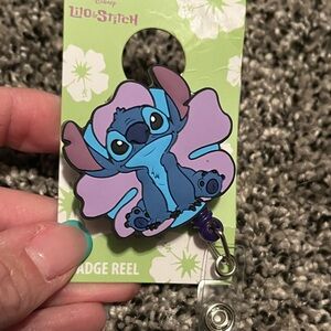 Disney Stitch badge reel